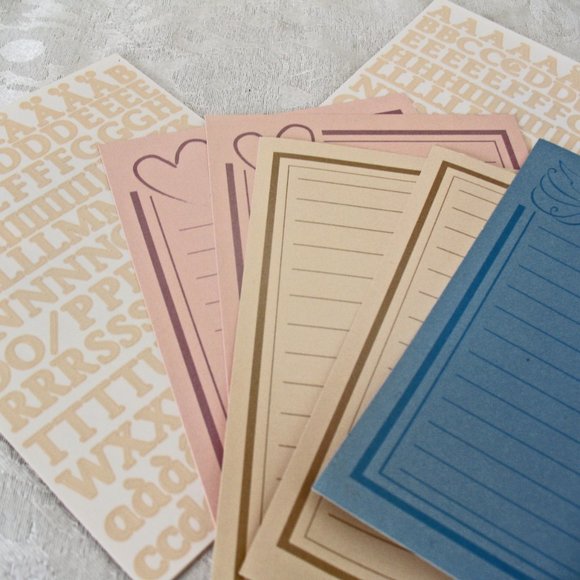 ABC/123 Stickers, Mini; Beige & Journaling boxes New/CREATIVE MEMORIES. - Picture 5 of 5